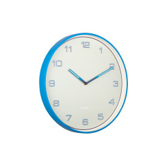 Nástenné hodiny Lined Numbers Karlsson KA6013BB, 40cm